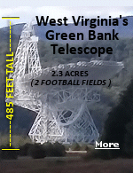 The Robert C. Byrd Green Bank Telescope in Green Bank, West Virginia, is the world's largest fully steerable radio telescope..